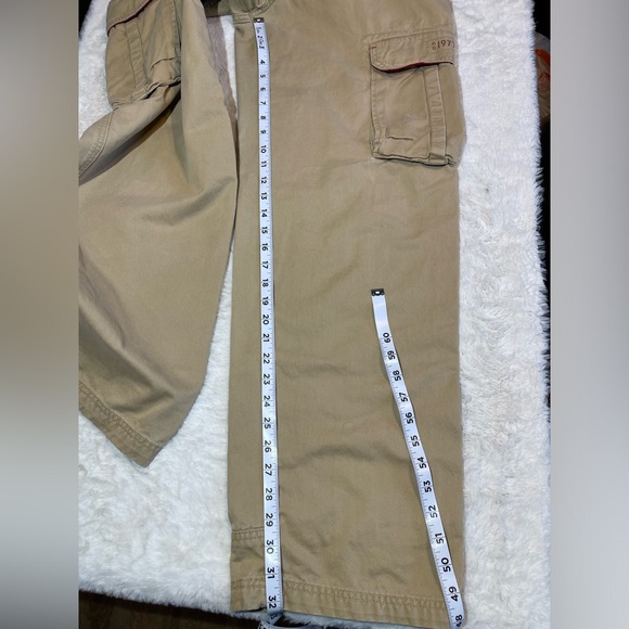 Vintage Bugle Boy size 32x34 khaki cargos - Picture 7 of 9